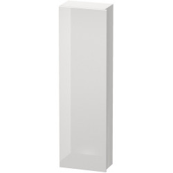 Armoire DURASTYLE 240x400x1400mm ouverture droite noyer foncé/blanc mat
