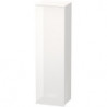 Armoire DURASTYLE 360x400x1400mm ouverture gauche beton/blanc mat