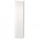 Armoire DURASTYLE 240x400x1800mm ouverture gauche beton/blanc mat