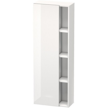 Armoire DURASTYLE 240x500x1400mm ouverture gauche lin/blanc mat