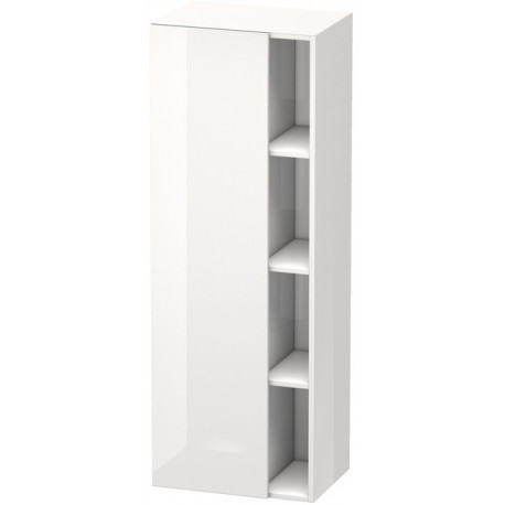 Armoire DURASTYLE 360x500x1400mm ouverture gauche lin/blanc mat