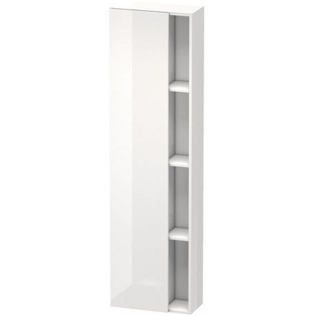 Armoire DURASTYLE 240x500x1800mm ouverture gauche lin/blanc mat