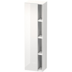 Armoire DURASTYLE 360x500x1800mm ouverture gauche beton/blanc mat