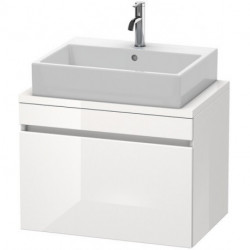 Meuble bas console DURASTYLE 512x700x478mm lin/blanc mat