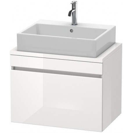 Meuble bas console DURASTYLE 512x700x478mm lin/blanc mat