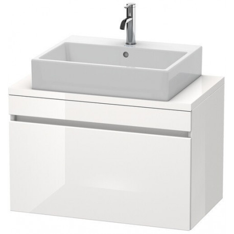 Meuble bas console DURASTYLE 512x800x478mm lin/blanc mat
