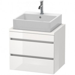 Meuble bas console DURASTYLE 512x600x478mm lin/blanc mat