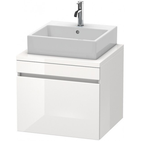 Meuble bas console DURASTYLE 512x600x548mm lin/blanc mat