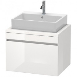 Meuble bas console DURASTYLE 512x700x548mm betongris matt/blanc mat