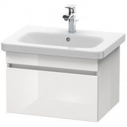 Meuble sous-vasque DURASTYLE 448x580x398mm betongris matt/blanc mat