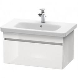 Meuble sous-vasque DURASTYLE 448x730x398mm betongris matt/blanc mat