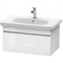 Meuble sous-vasque DURASTYLE 448x730x398mm lin/blanc mat