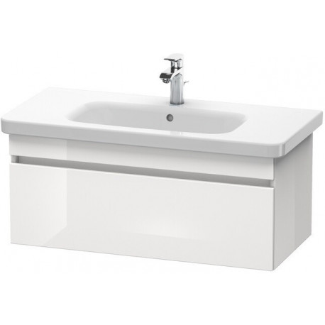 Meuble sous-vasque DURASTYLE 448x930x398mm betongris matt/blanc mat