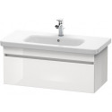 Meuble sous-vasque DURASTYLE 448x930x398mm betongris matt/blanc mat