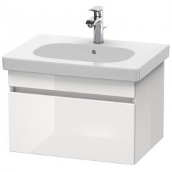 Meuble sous-vasque DURASTYLE 453x600x398mm betongris matt/blanc mat