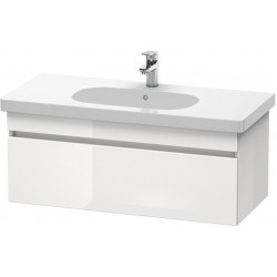 Meuble sous-vasque DURASTYLE 453x1000x398mm betongris matt/blanc mat