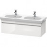 Meuble sous-vasque DURASTYLE 453x1150x398mm lin/blanc mat