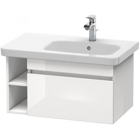 Meuble sous-vasque DURASTYLE 448x730x398mm betongris matt/blanc mat