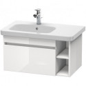 Meuble sous-vasque DURASTYLE 448x730x398mm lin/blanc mat