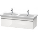 Meuble sous-vasque DURASTYLE 448x1230x398mm betongris matt/blanc mat