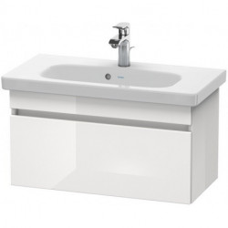 Meuble sous-vasque DURASTYLE 730x350mm betongris matt/blanc mat