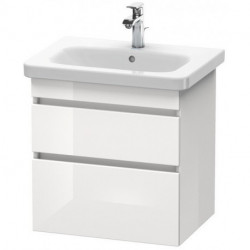 Meuble sous-vasque DURASTYLE 448x580x610mm betongris matt/blanc mat