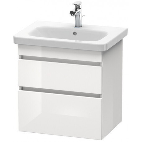 Meuble sous-vasque DURASTYLE 448x580x610mm lin/blanc mat