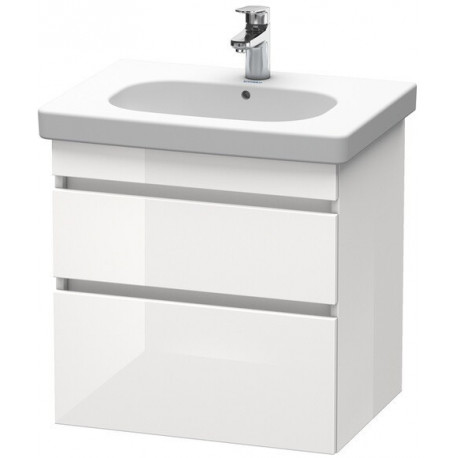 Meuble sous-vasque DURASTYLE 453x600x610mm lin/blanc mat