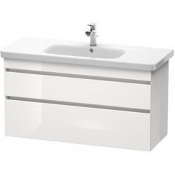 Meuble sous-vasque DURASTYLE 448x1130x610mm noyer foncé/blanc mat