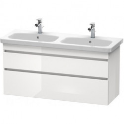 Meuble sous-vasque DURASTYLE 448x1230x610mm lin/blanc mat
