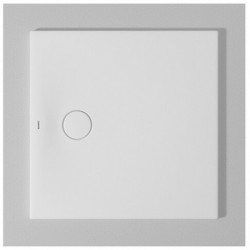 Bac à douche DU Tempano. carré 800x800mm. blanc