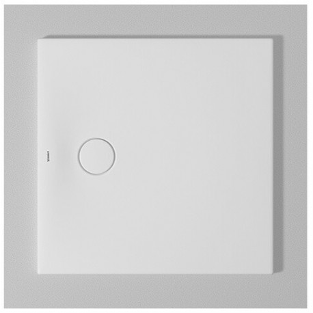 Bac à douche DU Tempano. carré 800x800mm. blanc