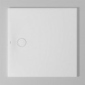 Bac à douche DU Tempano. carré 1000x1000mm. blanc