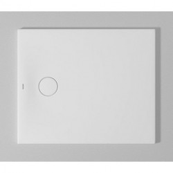 Bac à douche DU Tempano. rectangle 900x750mm. blanc