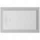 Bac à douche DU Tempano. rectangle 1200x700mm. blanc