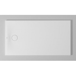 Bac à douche DU Tempano. rectangle 1400x750mm. blanc