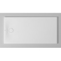 Bac à douche DU Tempano. rectangle 1500x750mm. blanc