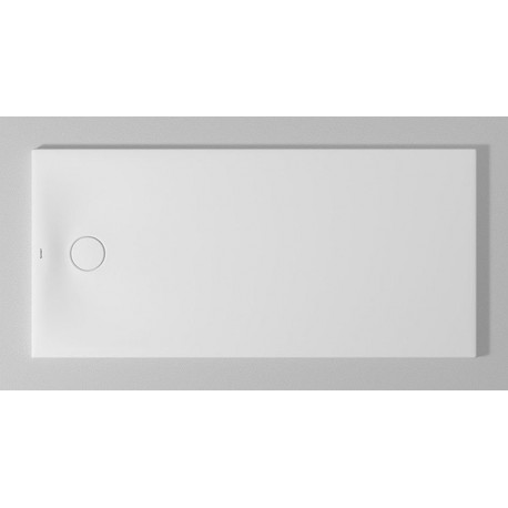 Bac à douche DU Tempano. rectangle 1600x750mm. blanc