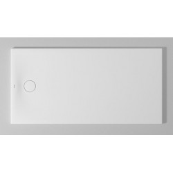 Bac à douche DU Tempano. rectangle 1600x800mm. blanc