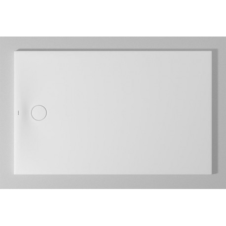 Bac à douche DU Tempano. rectangle 1600x1000mm. blanc
