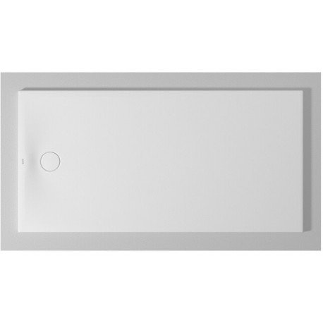 Bac à douche DU Tempano. rectangle 1800x900mm. blanc