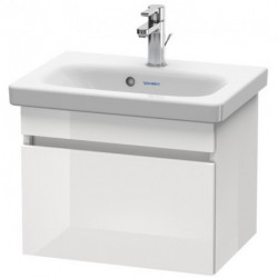 Meuble sous-vasque Duravit DURASTYLE COMPACT 398x500x368mm betongris matt/blanc mat