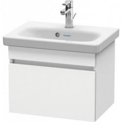 Meuble sous-vasque Duravit DURASTYLE COMPACT 398x500x368mm blanc mat/blanc mat