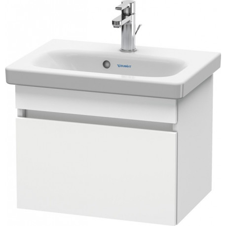Meuble sous-vasque Duravit DURASTYLE COMPACT 398x500x368mm blanc mat/blanc mat