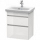 Meuble sous-vasque Duravit DURASTYLE COMPACT 610x500x368mm lin/blanc mat
