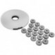 Kit d'isolation acoustique pour receveurs de douche en DuraSolid DURAVIT
