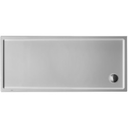 Receveur de douche rectangulaire STARCK SLIMLINEavec antidérapant 1700x800x60mm blanc