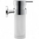 Distributeur de savon Starck T chroméavec verre blanc mat DURAVIT