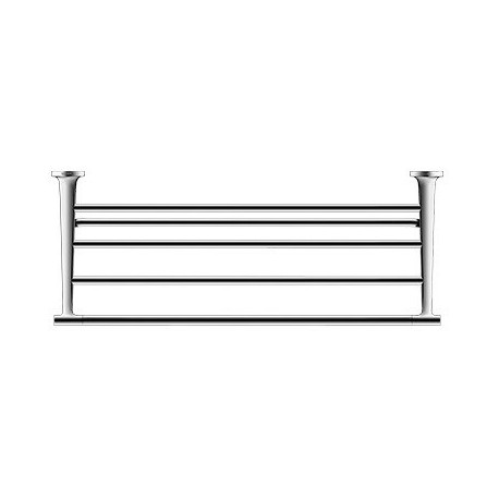 Porte-serviettes Starck T noir mat