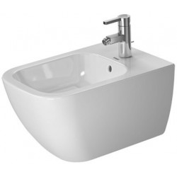 Bidet mural 540mm Bonne D.2.Anthrazit / Anthracite Mat. m. LO. trou B. 1 trou 